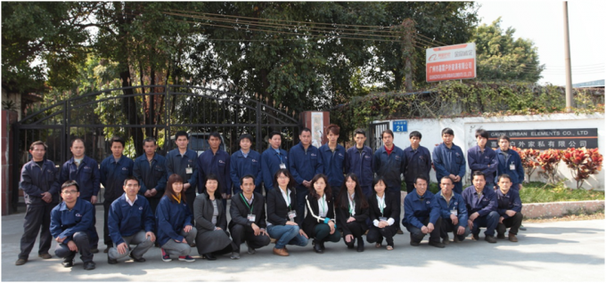 Street Furniture Metal Seating Bench Wood Grain Aluminum Commercial Long Garden Bench 3