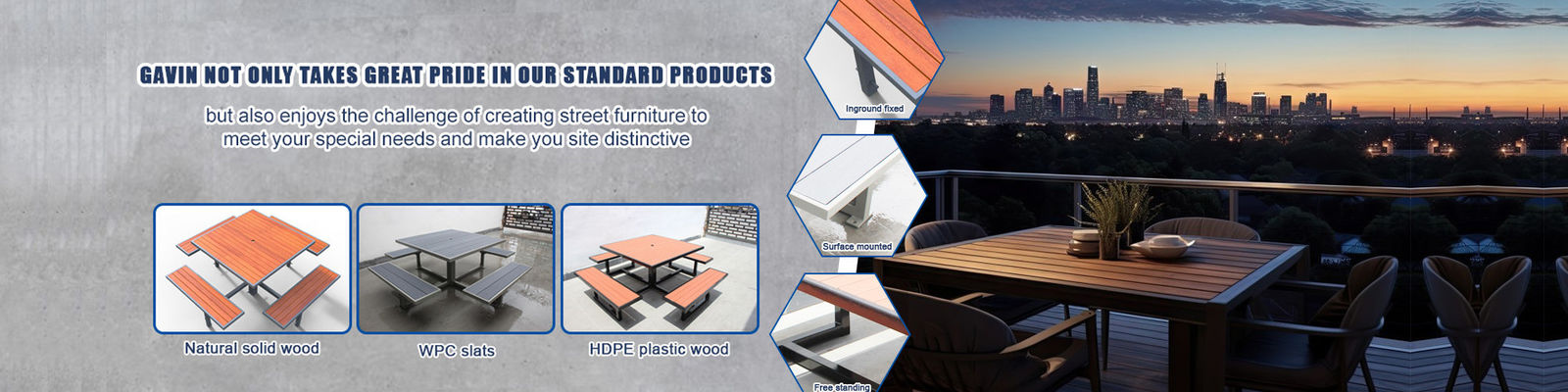 Outdoor Metal Benches