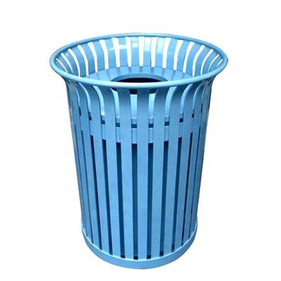 Large Outdoor Trash Cans , 36 Gallon Trash Bin With Galvanized Steel Liner