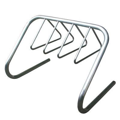 Outdoor Bike Parking Racks 316 Stainless Steel Material With 4 Bike Capacity