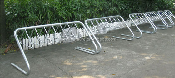 Outdoor Bike Parking Racks 316 Stainless Steel Material With 4 Bike Capacity